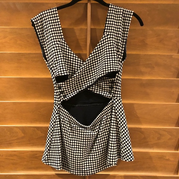 Anthropologie cross back peplum - Picture 3 of 5